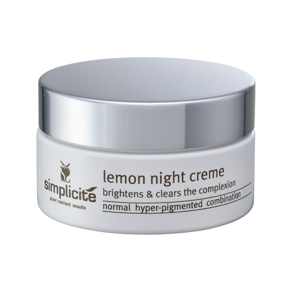 Lemon Night Creme – Simplicite Skin Care