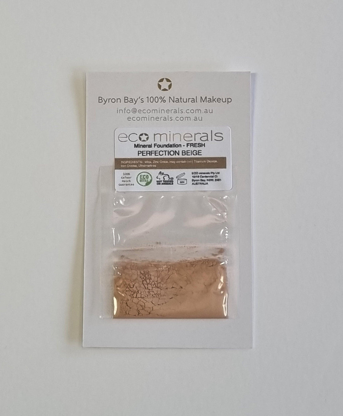 Eco Minerals Perfection Dewy Mineral Foundation Samples