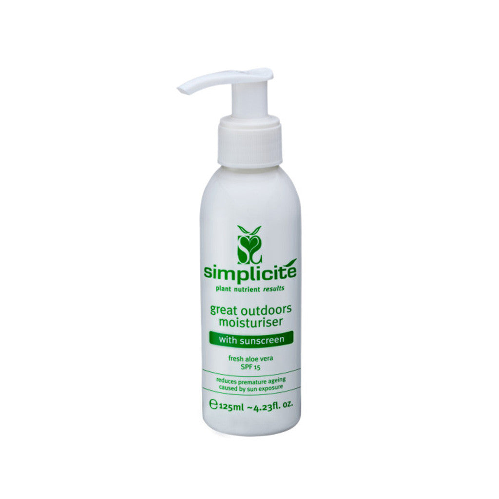 Great Outdoors Moisturiser with Sunscreen SPF15 125mL