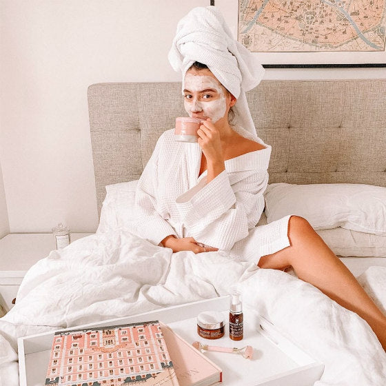 Natural skin care vitamin C double-collagen skin firming method