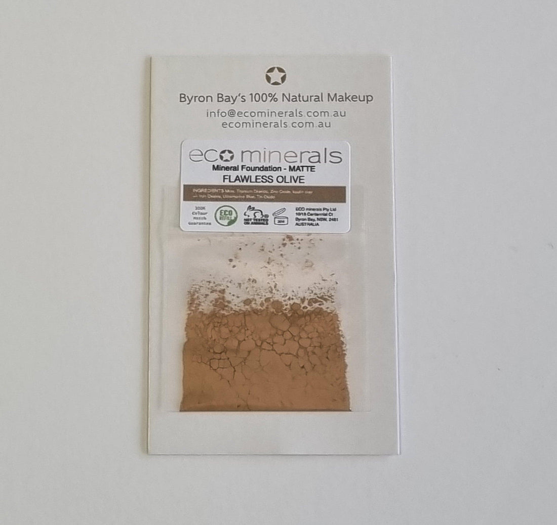 Eco Minerals Flawless Matte Mineral Foundation Samples
