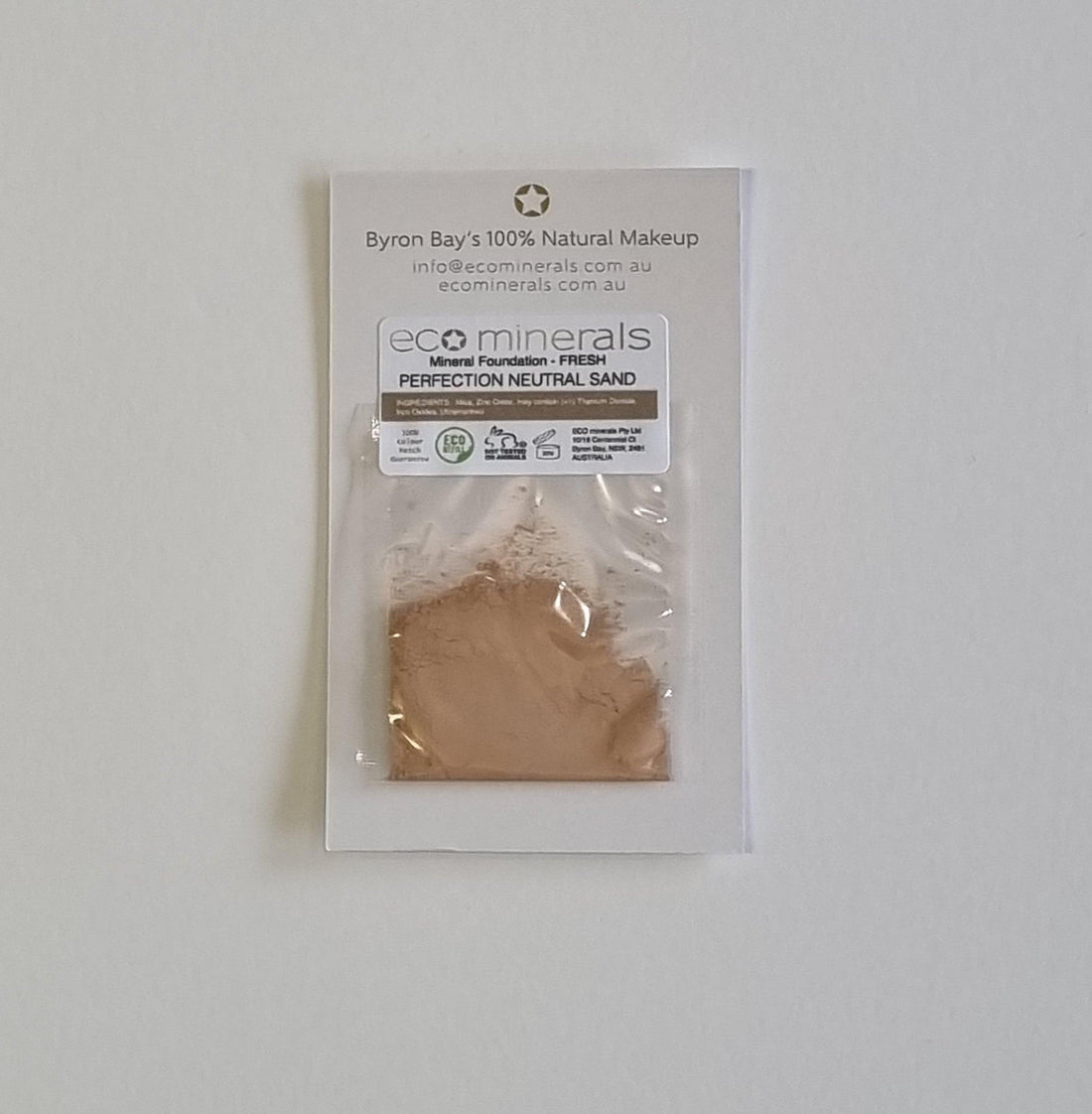 Eco Minerals Perfection Dewy Mineral Foundation Samples