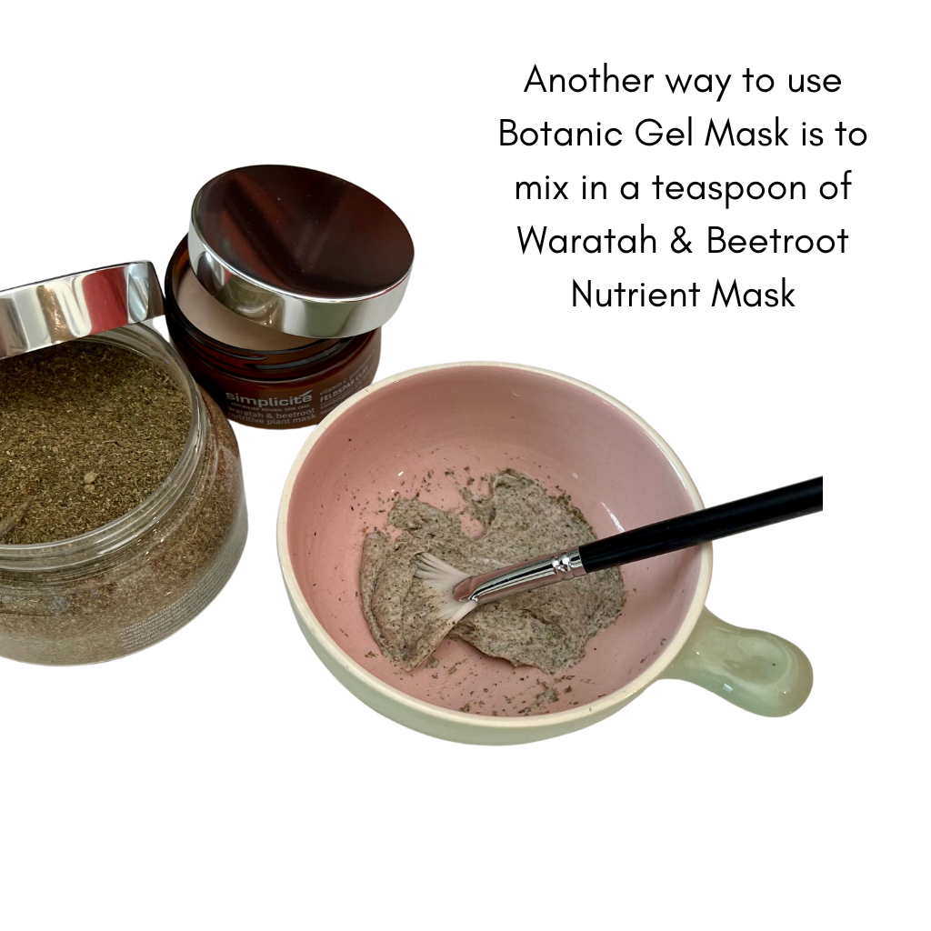 Botanic Gel Mask – Simplicite Skin Care