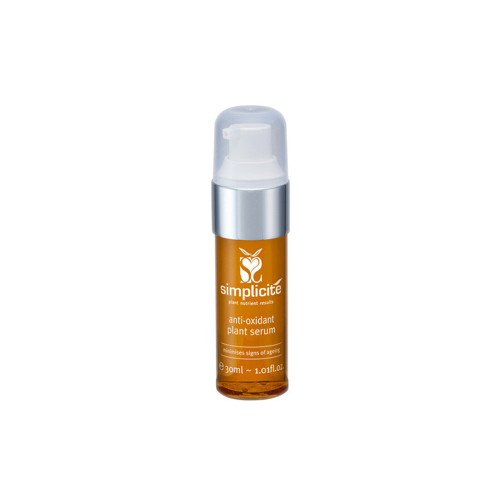 Antioxidant Plant Serum helps to reduce sun damage, gives anti-ageing benefits and improves skin tone and texture.